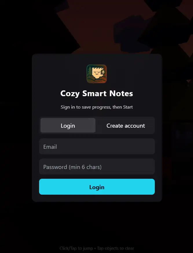 Cozy Smart Notes mobile showcase